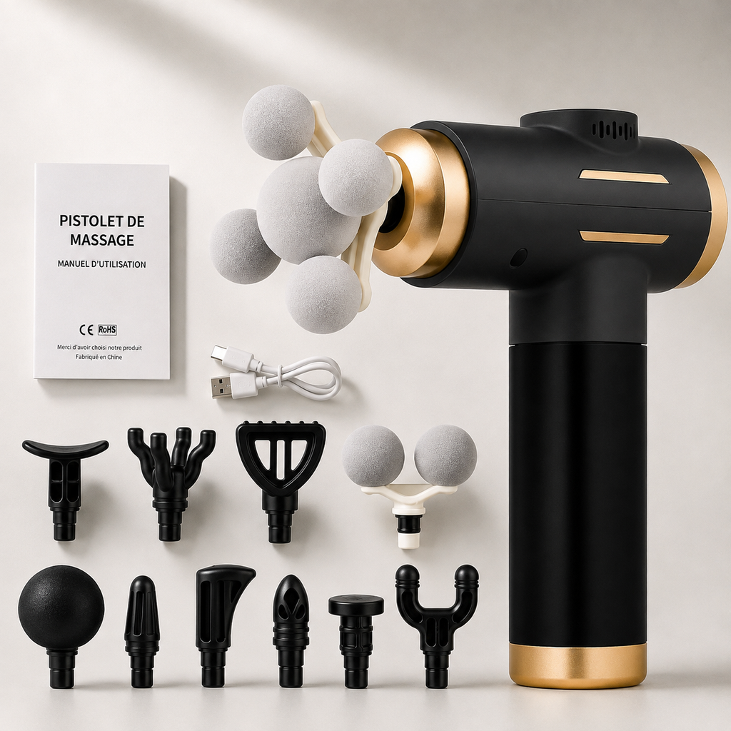 Pistolet de Massage 99 Niveaux