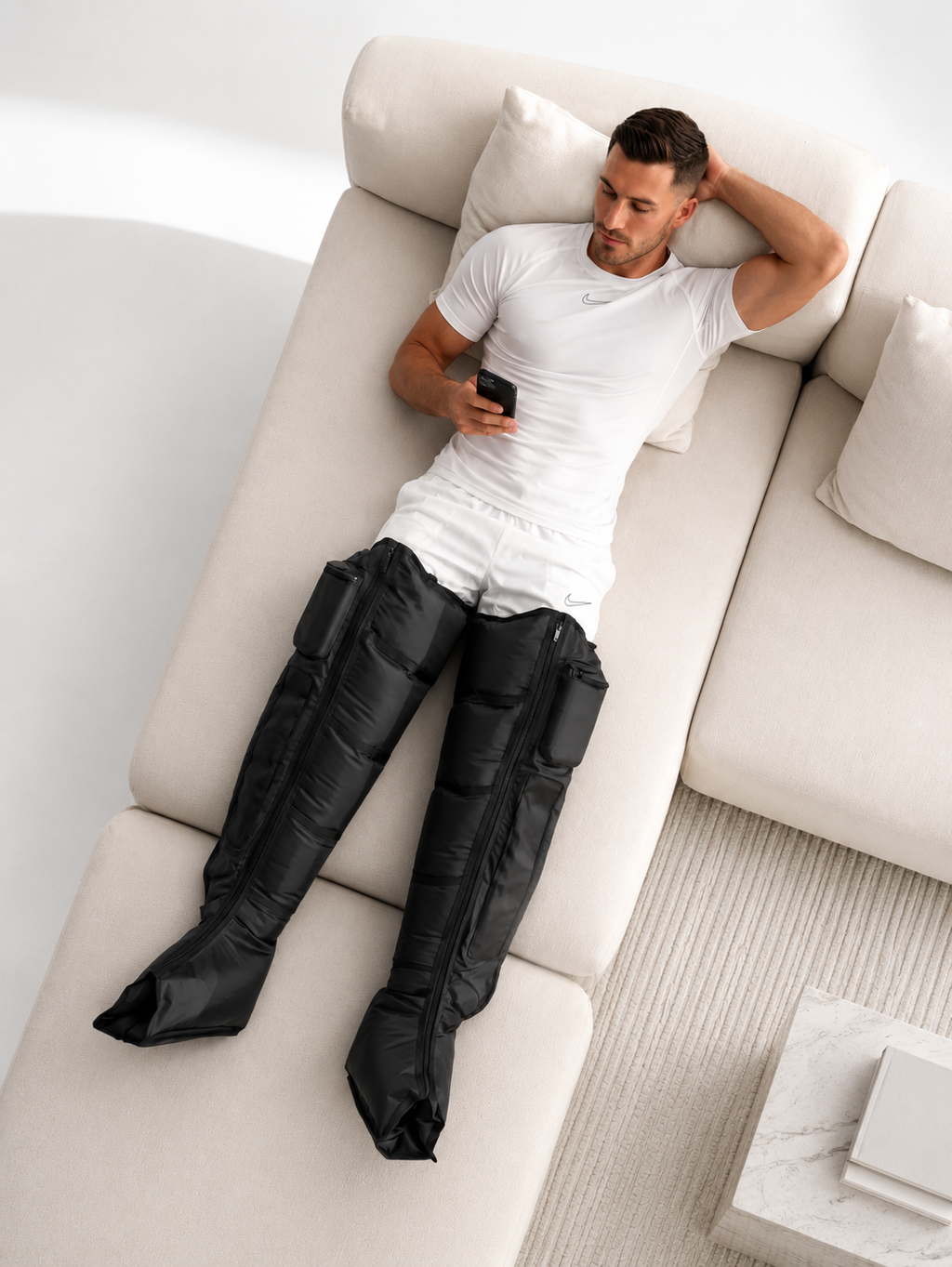 Bottes de Compression Pneumatique pour Jambes